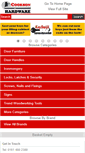Mobile Screenshot of cooksonhardware.com